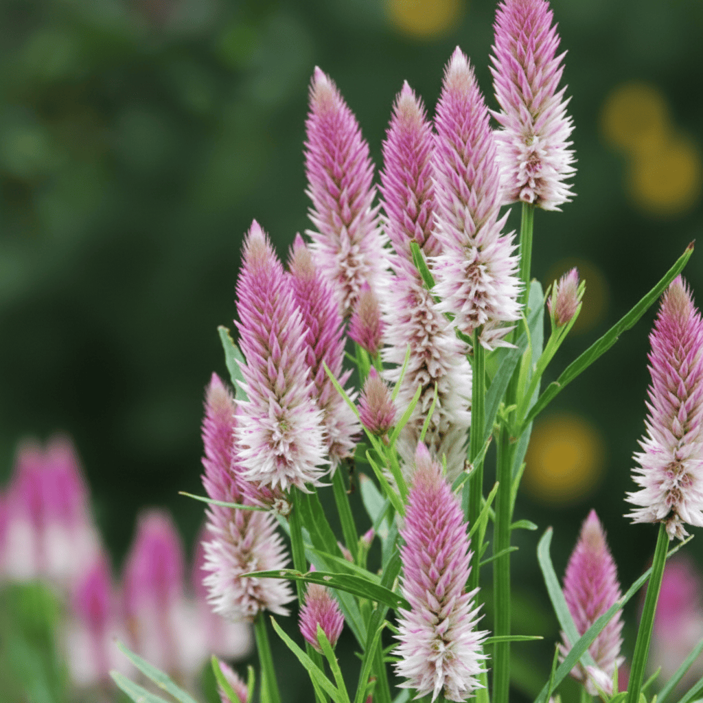 Axamarant ‘Flamingo Feather’ – eleganta rosa ax för buketter & torkning Blomfröer Palettparadiset