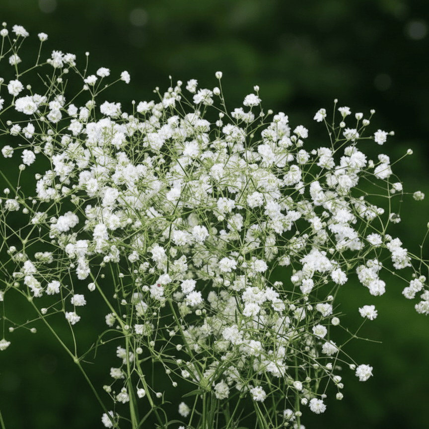 Brudslöja ‘Snowflake’ – klassisk, skir och självklar i buketter Blomfröer Palettparadiset
