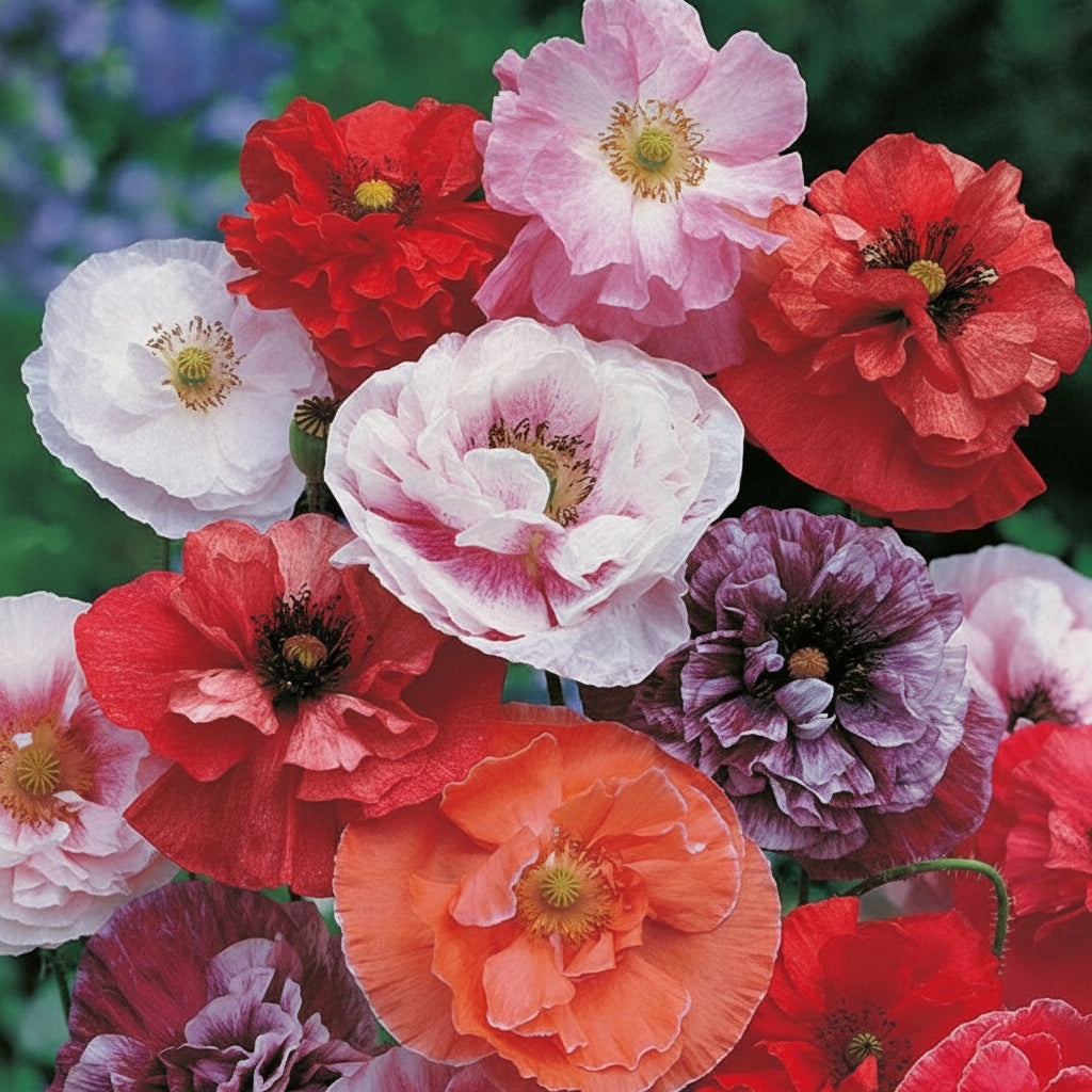 Dawn Chorus – Vallmo i mjuka nyanser av rosa och korall Palettparadiset