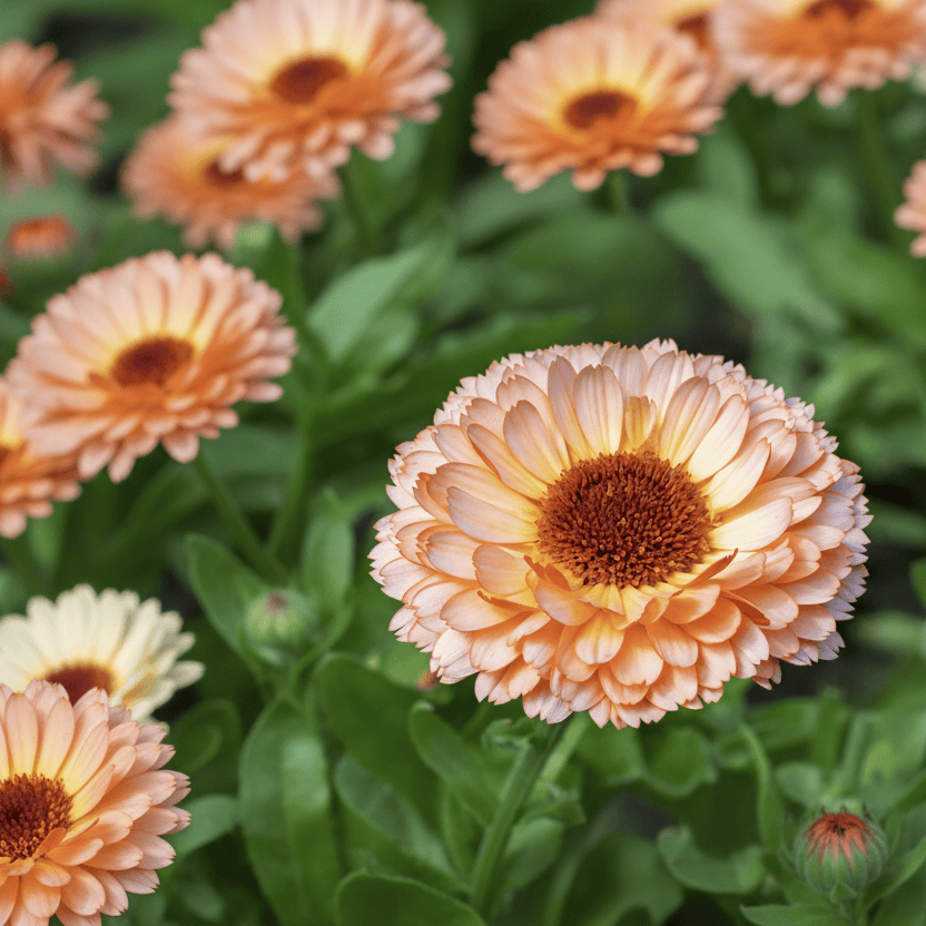 Ringblomma ‘Pink Surprise’ – romantisk ringblomma i puderrosa Palettparadiset