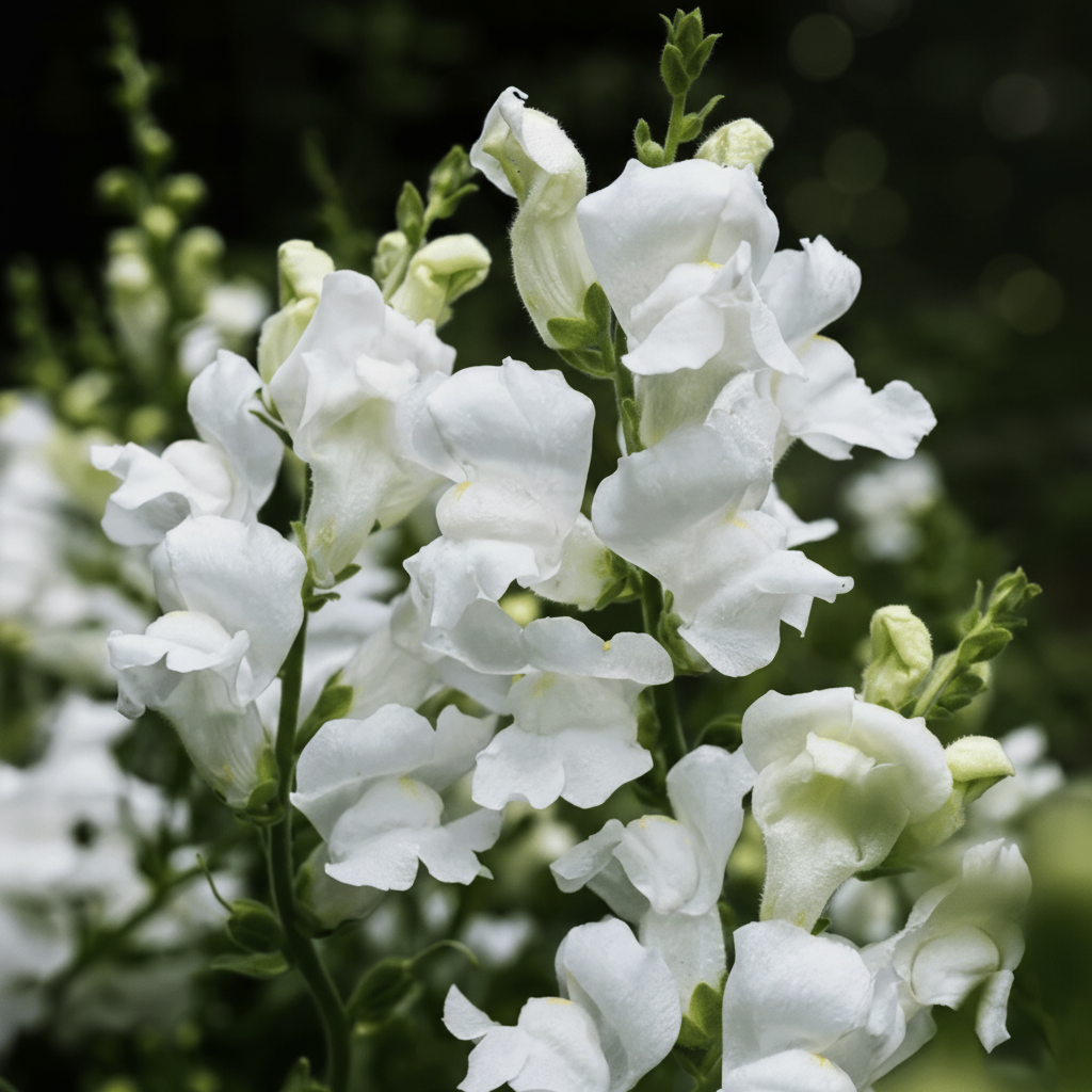 Snowflake – Lejongapsfrön i vitt Palettparadiset