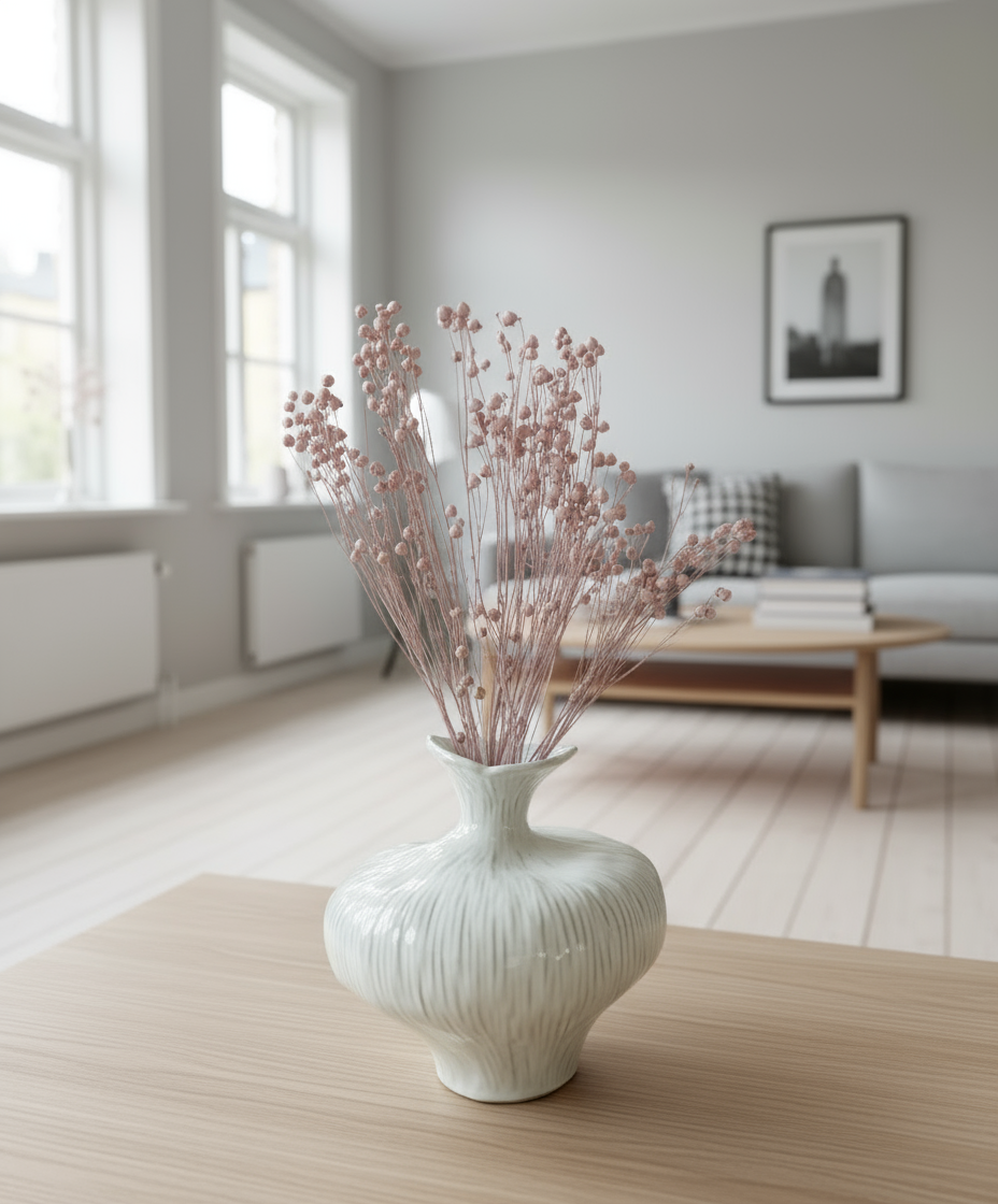 Torkat Rosa Lin – Romantisk enkelhet i hållbar form Palettparadiset