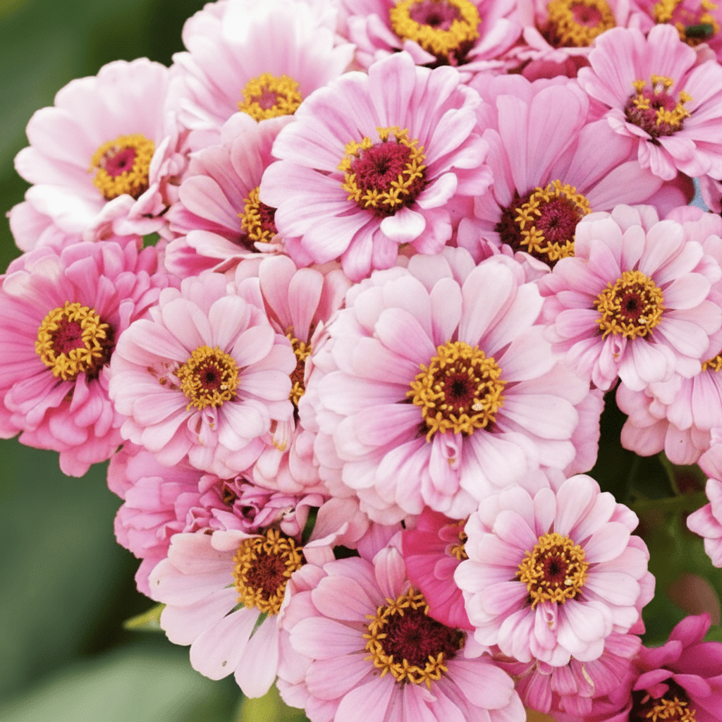 Zinnia Exquisite – romantisk färgförvandling i sommarens rabatt Palettparadiset